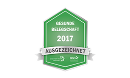 Gesunde Belegschaft 2017